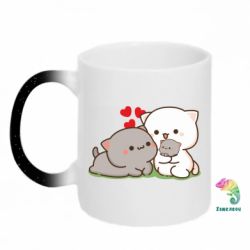 Кружки-хамелеоны с блестками