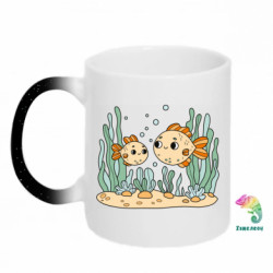 Кружки-хамелеони з блискітками