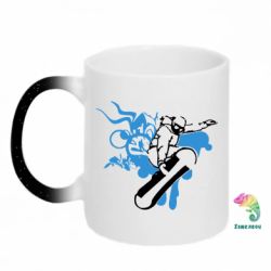 Кружки-хамелеони з блискітками