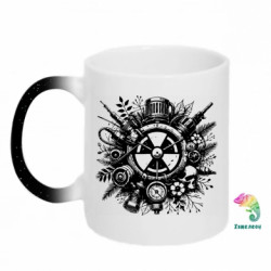 Кружки-хамелеоны с блестками