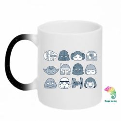 Кружки-хамелеони з блискітками