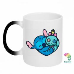 Кружки-хамелеоны с блестками