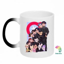 Кружки-хамелеони з блискітками