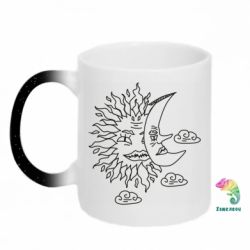 Кружки-хамелеоны с блестками