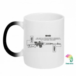 Кружки-хамелеоны с блестками