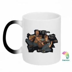 Кружки-хамелеоны с блестками