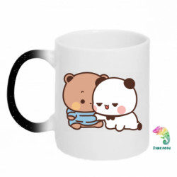 Кружка-хамелеон с блестками Толстенький Дуду - FATLINE Кружка-хамелеон с блестками Толстенький Дуду