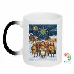 Кружки-хамелеони з блискітками