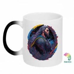 Кружка-хамелеон с блестками Украинский Тор - FATLINE Кружка-хамелеон с блестками Украинский Тор