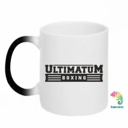 Кружка-хамелеон с блестками Ultimatum Boxing - FATLINE Кружка-хамелеон с блестками Ultimatum Boxing