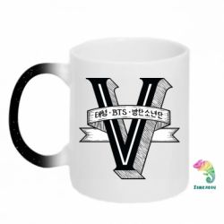 Кружка-хамелеон с блестками V - FATLINE Кружка-хамелеон с блестками V