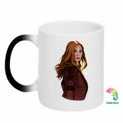 Кружки-хамелеоны с блестками