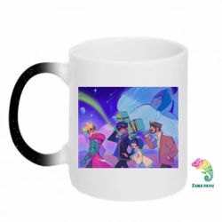 Кружки-хамелеоны с блестками