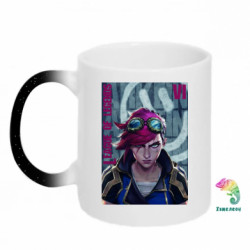 Кружки-хамелеоны с блестками