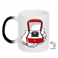 Кружки-хамелеоны с блестками