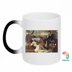 Кружки-хамелеоны с блестками