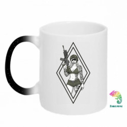 Кружки-хамелеони з блискітками