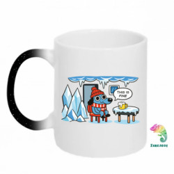 Кружки-хамелеоны с блестками