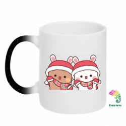 Кружки-хамелеоны с блестками