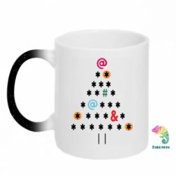 Кружки-хамелеоны с блестками