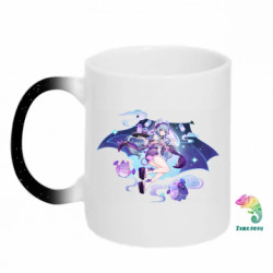 Кружки-хамелеоны с блестками