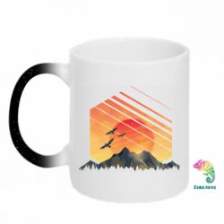 Кружки-хамелеоны с блестками