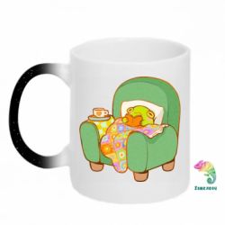Кружки-хамелеоны с блестками
