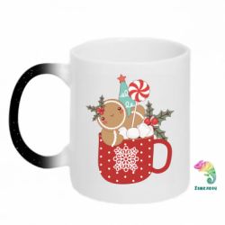 Кружки-хамелеоны с блестками