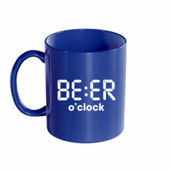 Кружка кольорова 320ml Beer o'clock - FATLINE Кружка кольорова 320ml Beer o'clock