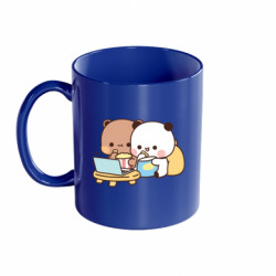 Кружка цветная 320ml Bubu and Dudu Chilling - FATLINE Кружка цветная 320ml Bubu and Dudu Chilling