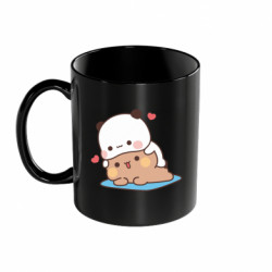 Кружка цветная 320ml Bubu and Dudu Love Yoga - FATLINE Кружка цветная 320ml Bubu and Dudu Love Yoga