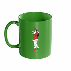 Кружка цветная 320ml Christmas Hinata - FATLINE Кружка цветная 320ml Christmas Hinata