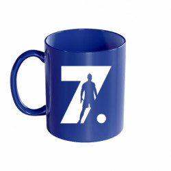 Кружка цветная 320ml Cristiano Ronaldo Silhouette Art