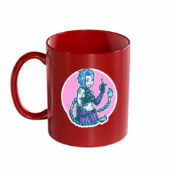 Кружка кольорова 320ml Cute Jinx - FATLINE Кружка кольорова 320ml Cute Jinx