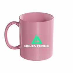 Кружка цветная 320ml Delta Force logo - FATLINE Кружка цветная 320ml Delta Force logo