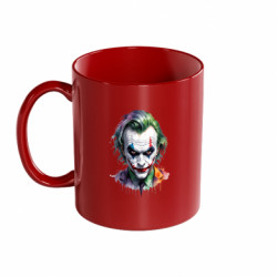 Кружка цветная 320ml Джокер Принт - FATLINE Кружка цветная 320ml Джокер Принт