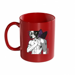 Кружка цветная 320ml Eren yeager