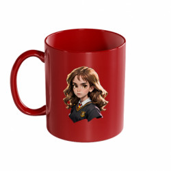 Кружка цветная 320ml Гермиона Грейнджер портрет