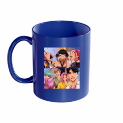 Кружки цветные 320ml - FATLINE