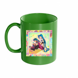 Кружка кольорова 320ml Isha and Jinx - FATLINE Кружка кольорова 320ml Isha and Jinx