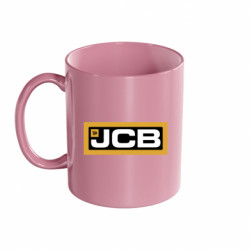 Кружка кольорова 320ml Jcb logo2 - FATLINE Кружка кольорова 320ml Jcb logo2