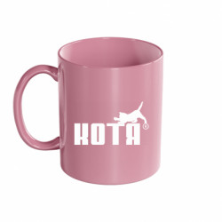 Кружка цветная 320ml Котя лого