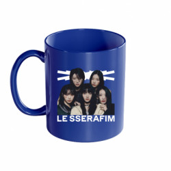 Кружка цветная 320ml Le Sserafim - FATLINE Кружка цветная 320ml Le Sserafim