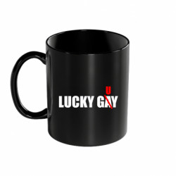 Кружка кольорова 320ml Lucky Guy