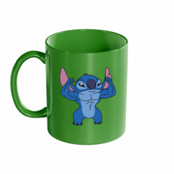 Кружка цветная 320ml Muscle stich - FATLINE Кружка цветная 320ml Muscle stich