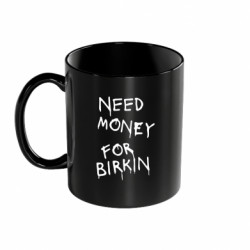 Кружка кольорова 320ml Need money for Birkin - FATLINE Кружка кольорова 320ml Need money for Birkin