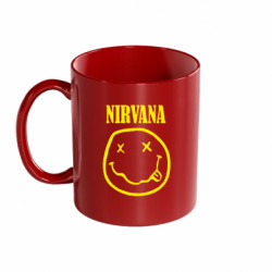 Кружка цветная 320ml Nirvana (Нирвана) - FATLINE Кружка цветная 320ml Nirvana (Нирвана)