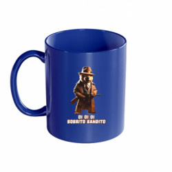 Кружка цветная 320ml OI OI OI BOBRITO BANDITO - FATLINE Кружка цветная 320ml OI OI OI BOBRITO BANDITO