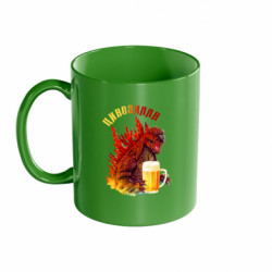 Кружка кольорова 320ml Pivozilla - FATLINE Кружка кольорова 320ml Pivozilla