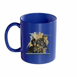 Кружка цветная 320ml СБУ warriors - FATLINE Кружка цветная 320ml СБУ warriors